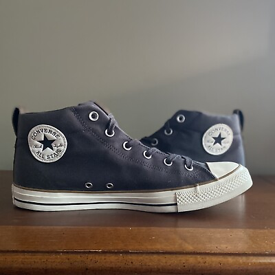 #ad Converse Chuck Taylor All Star Street Mid Storm Wind 148389C Gray Shoes Size 11 $37.50