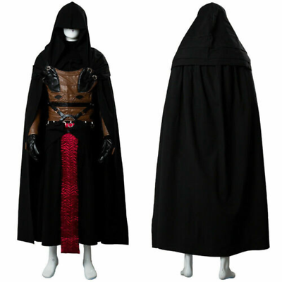 #ad Star Wars Uniform Sith Dark Lord Darth Revan Costume Cosplay Upgrade Ver. Outfit $42.00