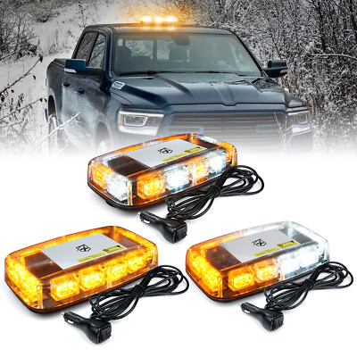 Xprite LED Strobe Light Car Truck Rooftop Emergency Safety Warning Flash Beacon $29.99