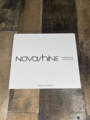#ad Novashine Professional Teeth Whitening Kit: Advanced Blue LED Light $29.95