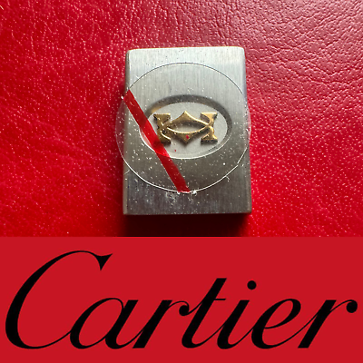 #ad Genuine Cartier Santos Vintage Bracelet Clasp Lugs Steel Gold 10 MM VA280044 GBP 219.99
