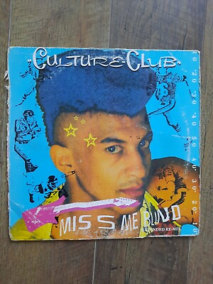 #ad Culture Club Miss Me Blind It#x27;s a Miracle Promo Record 12quot; Single 1984 $10.00