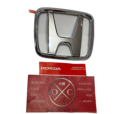 #ad Genuine OEM 97 01 Honda CR V Front Emblem Grille Badge RD1 USDM JDM 98 99 00 NEW $29.99
