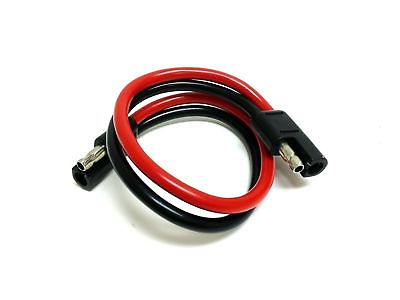 #ad 12quot; Inch Quick Disconnect Connect 10 Gauge 2 Pin Polarized Wire Harness Car 12V $5.95