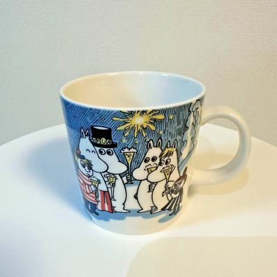 #ad Moomin Mug ARABIA FINLAND Exclusive 2000 Millennium Super Rare From Japan $621.99