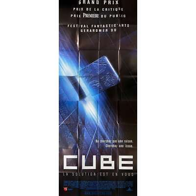 #ad CUBE Original Giant Movie Poster 59x138 in. 1997 Vincenzo Natali Nicole $118.99