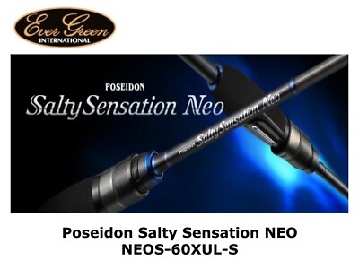 #ad Evergreen Poseidon Salty Sensation Neo spinning NEOS 60XUL S ultra light game $271.42