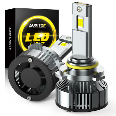 #ad AUXITO 2x HB3 9005 LED Headlight Bulbs Drving High Beam Lamp 10000LM White 6500k $45.99