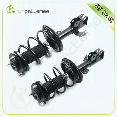 #ad For Toyota Camry 2012 2017 Front Pair Complete Shocks Struts amp; Coil Spring Set $111.99
