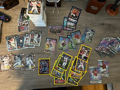 #ad Huge 400 Topps 2024 Baseball Card Lot Collection Nice Parallels Rookies $39.99