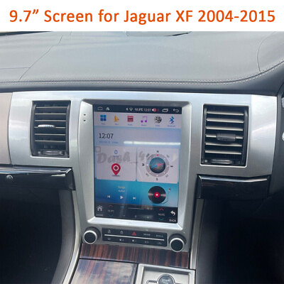 #ad 9.7quot; Android 11 Car Radio Tesla screen Stereo GPS Navi for Jaguar XF 2004 2015 $899.00