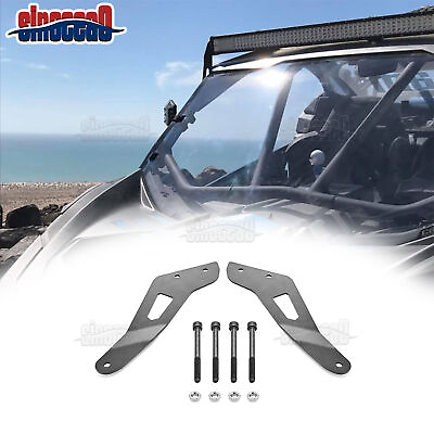 #ad Upper Roof 50quot; LED Light Bar Mounting Brackets Fit Can Am Maverick X3 Max Turbo $18.99