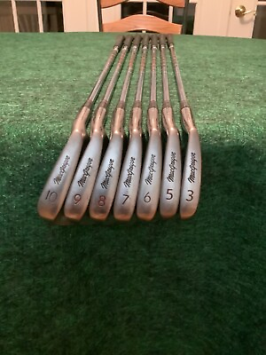 #ad Mens Right Handed MacGregor Heritage Iron Set 7 Pieces 3 Iron 5 10 Iron $35.00