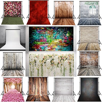 #ad All Colors Vinyl Photography Backdrop Abstract Portraits Photo Background Screen $8.99