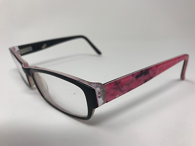 #ad Jill Stuart Womens Eyeglasses JS 294 3 53 16 135 Pink Marble NT42 $17.00
