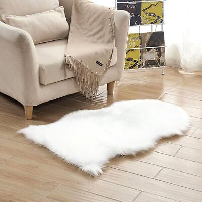 #ad Comfortable Floor Area Rug Rug Carpet Mat Shaggy Long Pile $24.65