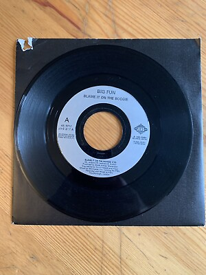 #ad 7quot; Vinyl Single Record Big Fun Blame It On The Boogie Jukebox Copy GBP 1.59