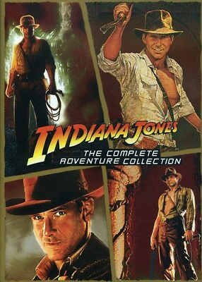 #ad Indiana Jones: The Complete Adventure Collection DVD 4 Disc Set Special Edition $12.99
