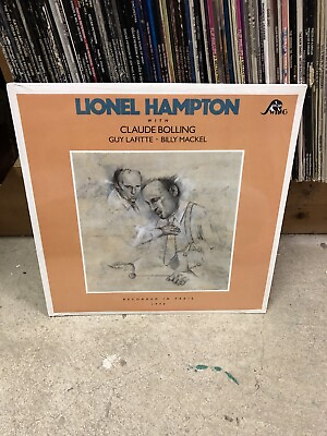 #ad Lionel Hampton In Paris 1956 sextet Swing DRG SW 8415 SEALED JAZZ LP $17.00