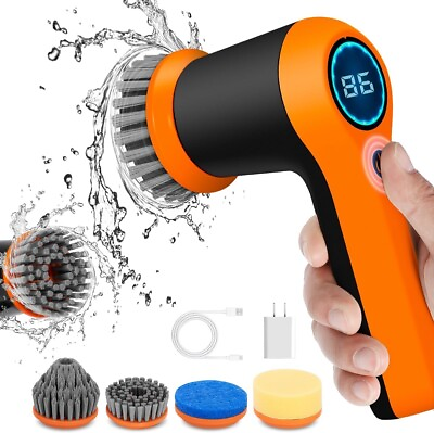 #ad Electric Spin Scrubber Shower Scrubber Power Scrubber for Cleaning Portable $76.01