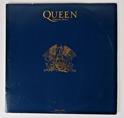 #ad Queen Greatest Hits 2 LP Set Blue Vinyl Target Exclusive USED $29.99