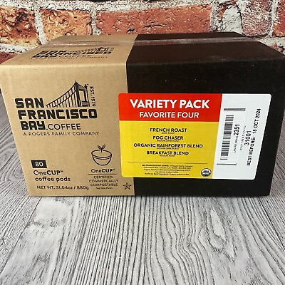 #ad #ad San Francisco Bay Compostable Coffee Pods Original Variety Pack 80 Ct $39.88