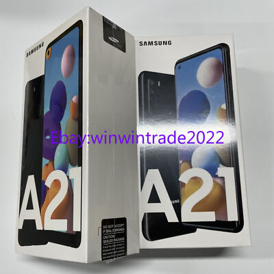 #ad Samsung Galaxy A21 SM A215U 32GB ROM 3GB RAM 6.5quot; Unlocked Smartphone New Sealed $138.00
