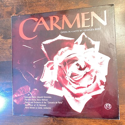 #ad Carmen Bizet on 3 Quality LP Albums Vinyl Gatefold Sleeve with Notes amp; Booklet GBP 24.10