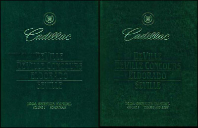 #ad 1994 Cadillac Shop Manual Set NEW Deville Eldorado Seville Concours Service OEM $59.96