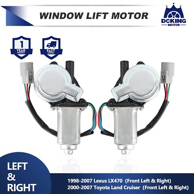 #ad 2X Window Motors For 98 07 Lexus LX470 amp; 00 07 Toyota Land Cruiser Front LH amp; RH $137.69