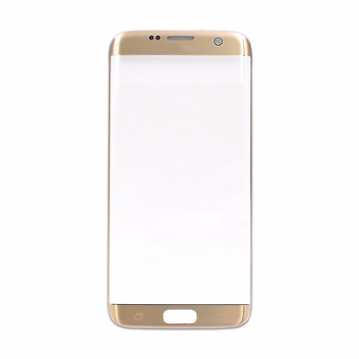 #ad Outer Front Glass Lens LCD Screen Cover For Samsung S7 edge G935F G935A Gold $4.68