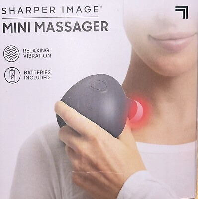 #ad Sharper Image® Mini Massager Percussion Handheld Tool Relaxing Vibrations $16.95