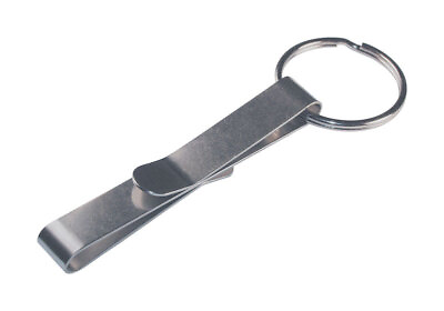 #ad Hillman 701282 Metal Silver Belt Hooks Pocket Chains Key Chain 5 L in. $7.44
