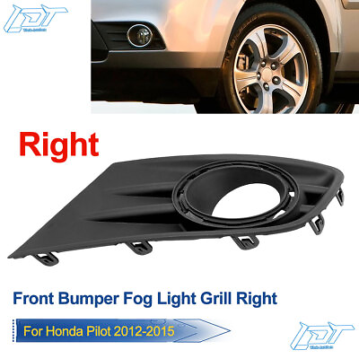 #ad Front Bumper Fog Light Lamp Cover Bezel Trim Right Side Fits Honda Pilot 2012 15 $19.99
