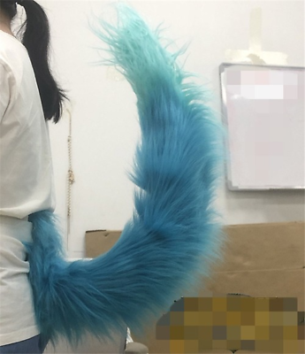 #ad Hand Made Cosplay Costume Prop Tail New Soft Skin Tails Nine Tailed Fox Cosplay $79.00