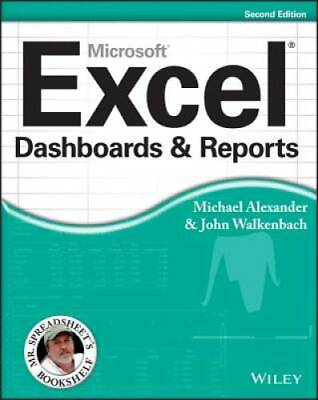 #ad Excel Dashboards and Reports Paperback By Alexander Michael GOOD $6.76