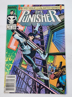#ad The Punisher 1 MARK JEWELERS VARIANT Marvel Comics 1st Unlimited Series 1987 $149.99