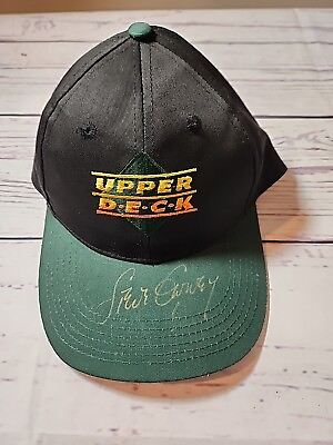 #ad Vintage Upper Deck Signed Steve Garvey Snapback Baseball Hat Never Worn $18.00
