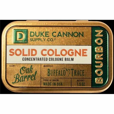 #ad Duke Cannon Supply Co. Solid Cologne Bourbon $15.99