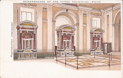 #ad Rome ITALY Church of St Paul at the Three Fountains $8.50