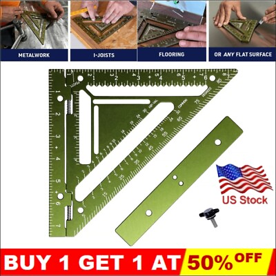 #ad Innovative Rafter Square Tool Sherwap Rafter Square ToolSquare Protractor US $14.59
