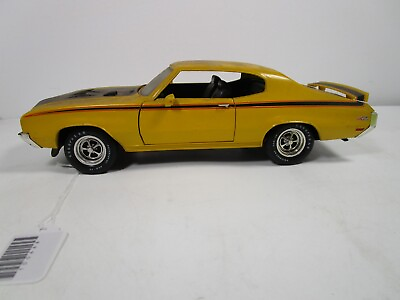 #ad ERTL 1 18 AMERICAN MUSCLE YELLOW BLACK 1970 BUICK GSX USED *GARAGE FIND* NO BOX $79.99