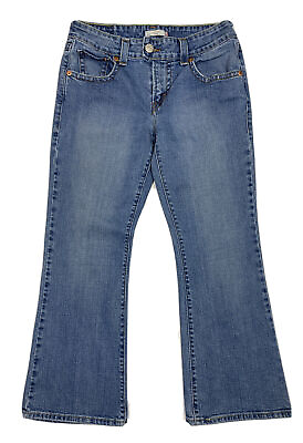 #ad Levi#x27;s Women Size 10 Meas 30x28 Low Flare Light Jeans $13.34