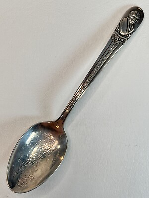 #ad WM Rogers Spoon of William Henry Harrison the 9th President of the US $7.99
