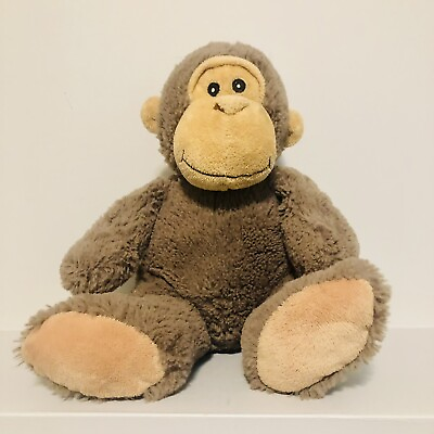 #ad Kellytoy Monkey Plush Brown Cream Two Toned 10quot; Rattle Soft Stuffed Animal Lovey $9.99