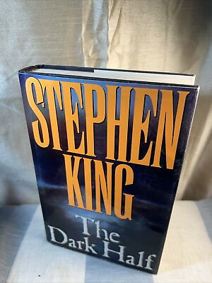#ad The Dark Half by Stephen King 1989 Hardcover First Edition $18.99