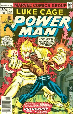 #ad Power Man and Iron Fist Mark Jewelers #47MJ FN 5.5 1977 Stock Image Low Grade $11.00