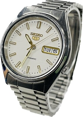 #ad Seiko 5 Automatic 7S26 6000 Date Date Mens Watch A311 $90.24