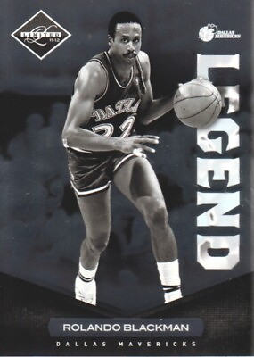 #ad 2011 12 Limited Dallas Mavericks Basketball Card #137 Rolando Blackman 299 $3.20