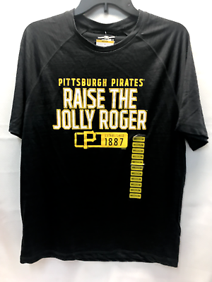 #ad MLB Pittsburgh Pirates Mens Graphic Athletic Short Sleeve Shirt Choose your size $18.99